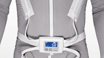 Image: The electrical stimulation Mollii garment (Photo courtesy of Inerventions).